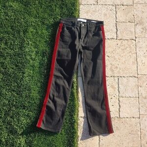 Velvet Graham & Spencer | NWOT Crop Kick Flare Chanel black jeans